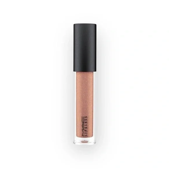 Best Seller: new Mac Cosmetics ★ Lipglass Lip Gloss ★ Oh Baby ★ Sparkling Bronze - Picture 4 of 16